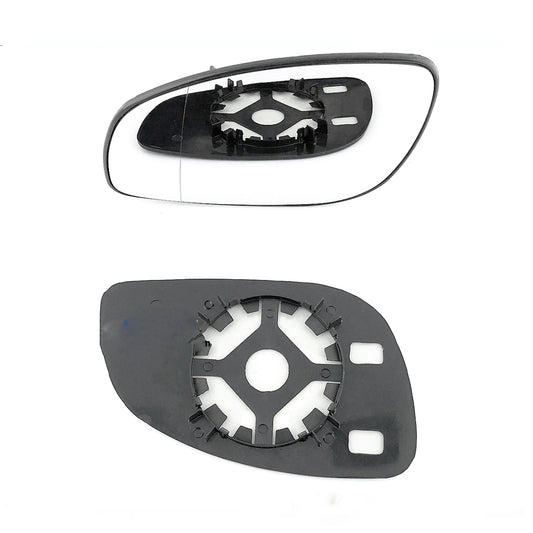 for Renault - Extra 2000 to 2013 Wing Mirror Glass With Base LEFT HAND UK Passenger Side 553 Door