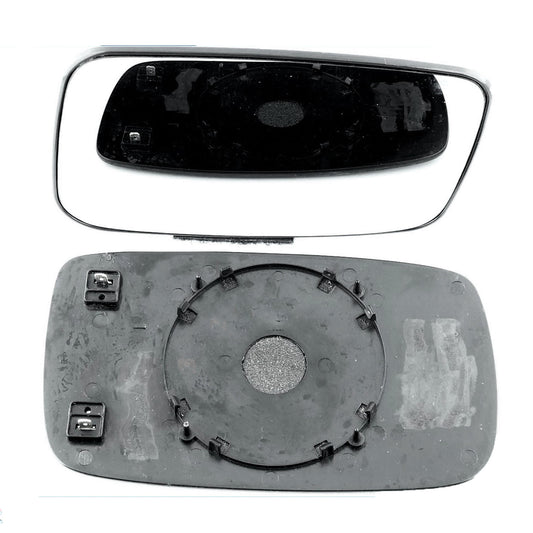 for Volvo - 850 1992 to 1997 Wing Mirror Glass With Base LEFT HAND UK Passenger Side 787 Door