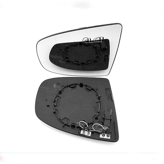 for BMW - X5 2007 to 2013 Wing Mirror Glass With Base LEFT HAND UK Passenger Side 189 Door