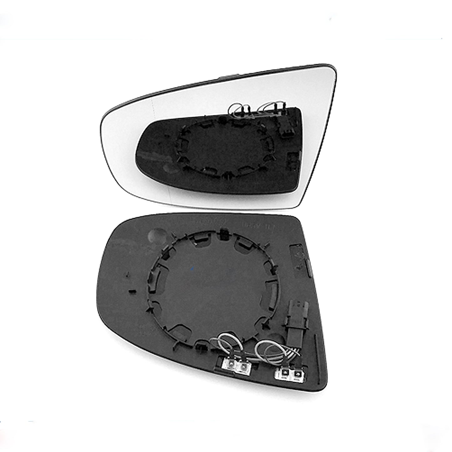 for BMW - X6 2008 to 2014 Wing Mirror Glass With Base LEFT HAND UK Passenger Side 199 Door