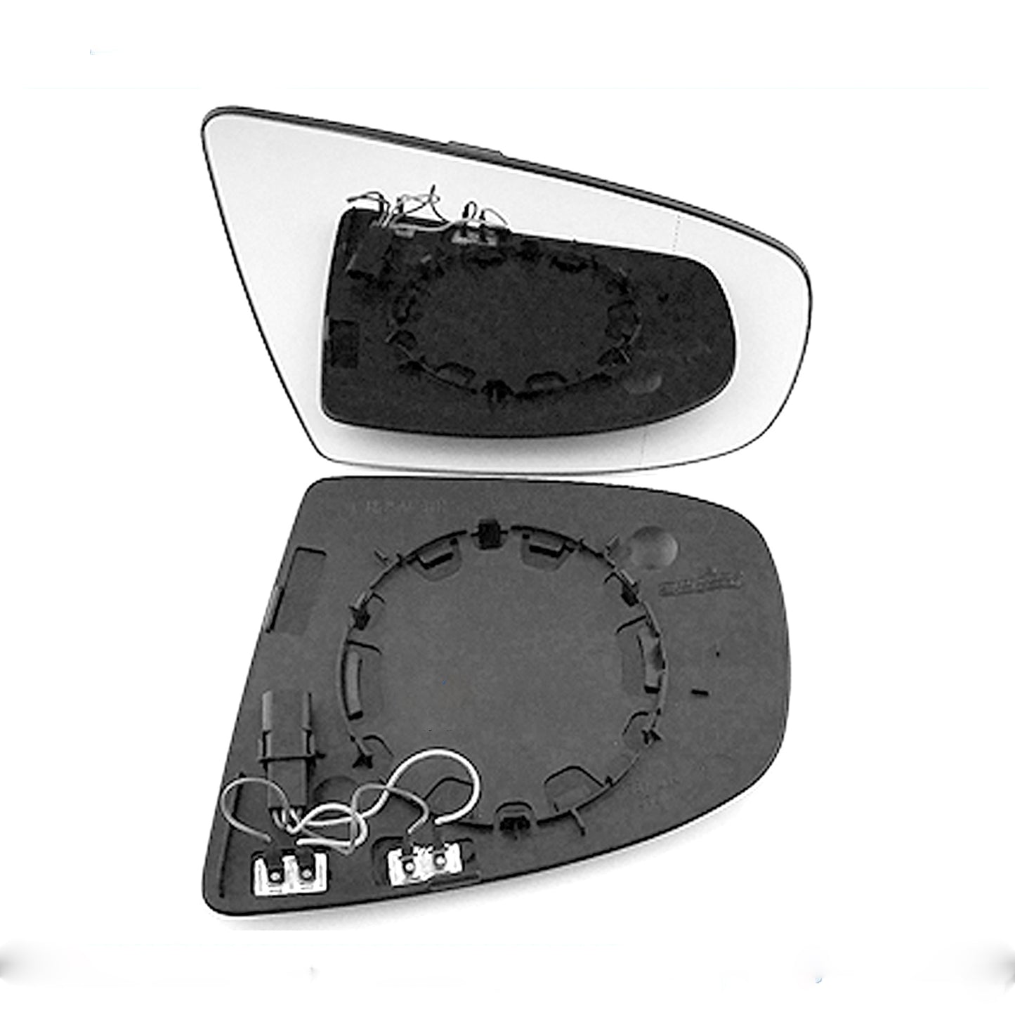 for BMW - X6 2008 to 2014 Wing Mirror Glass With Base RIGHT HAND UK Driver Side 201 Door