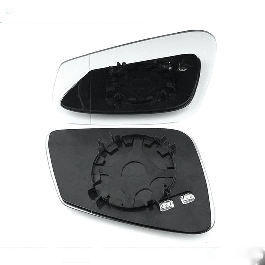 for BMW - 1 Series 2012 to 2020 Wing Mirror Glass With Base LEFT HAND UK Passenger Side 67 Door