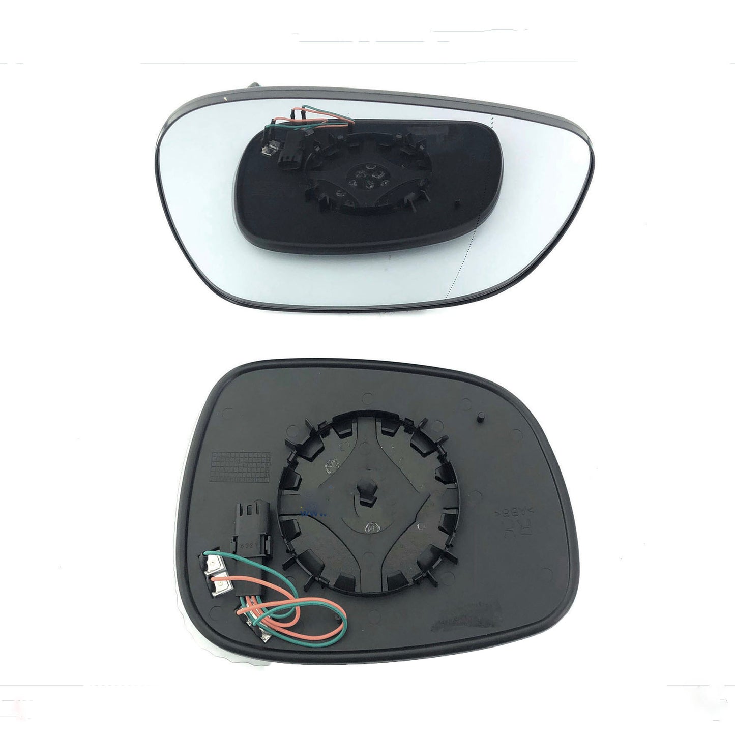for BMW - X1 2009 to 2012 Wing Mirror Glass With Base RIGHT HAND UK Driver Side 157 Door