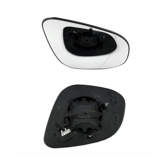 for Mercedes - Citan 2012 to 2020 Wing Mirror Glass With Base RIGHT HAND UK Driver Side 384 Door