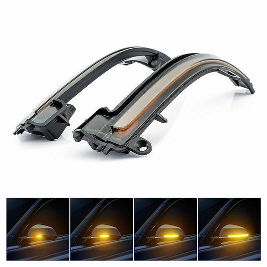 DYNAMIC LED SIDE DOOR WING MIRROR INDICATORS LIGHT For BMW 4 3 2 1 Series i3 like Audi Sequential Sweep