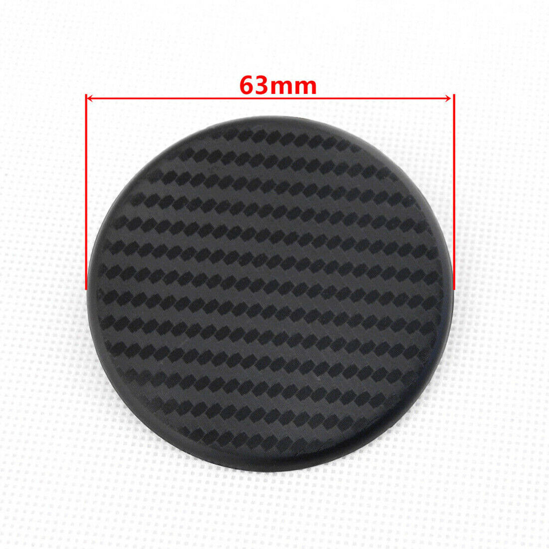 Car Vehicle Water Cups Slot Non-Slip Carbon Fiber Look Mat Accessories set BMW Mercedes Audi Honda Nissan