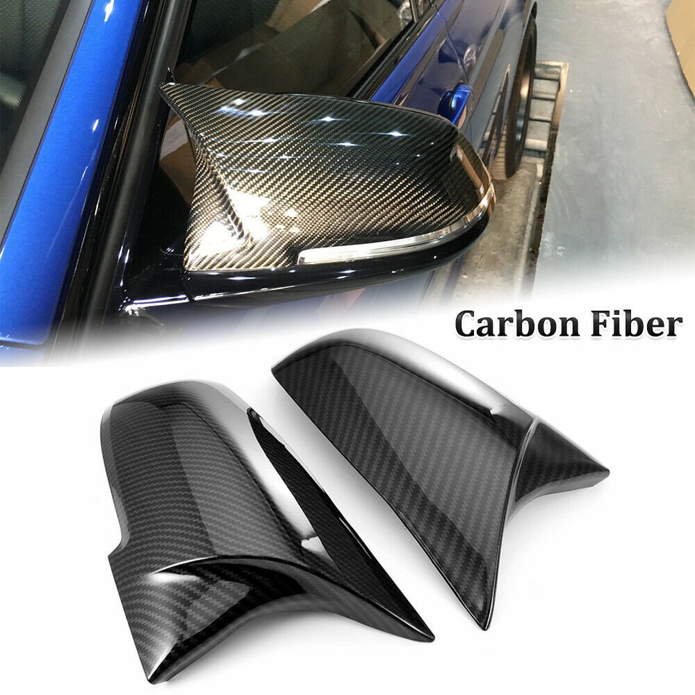 BMW Wing Mirrors Cover Cap Carbon Fiber F20 F21 F22 F30 F31 F32 F36 X1 E84