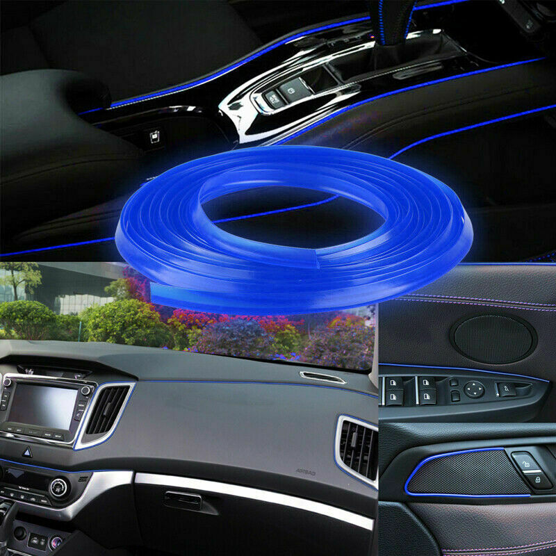 5M DIY Car Interior Decor Decoration Moulding Trim Strip Line Accessories AE UK