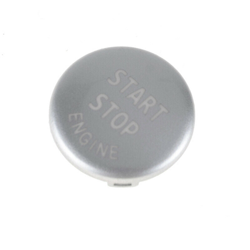 Silver Engine Start Stop Push Button Replace Cover Trim For BMW E90 E92 E60 X5