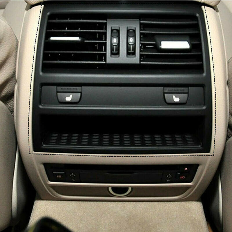 Rear Center Console Fresh Air Outlet Vent Grille Cover Fit For BMW 5 Series F10