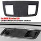 Carbon Fiber Dashboard Air Outlet Vent Frame Cover For BMW 3 Series E90 / E91 ae