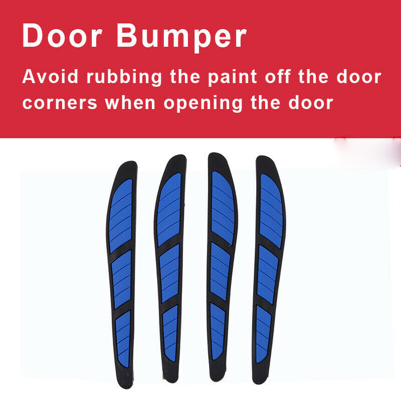 Blue Car Door Edge Guard Scratch Protector Anti-rub Rubber Auto Accessories UK