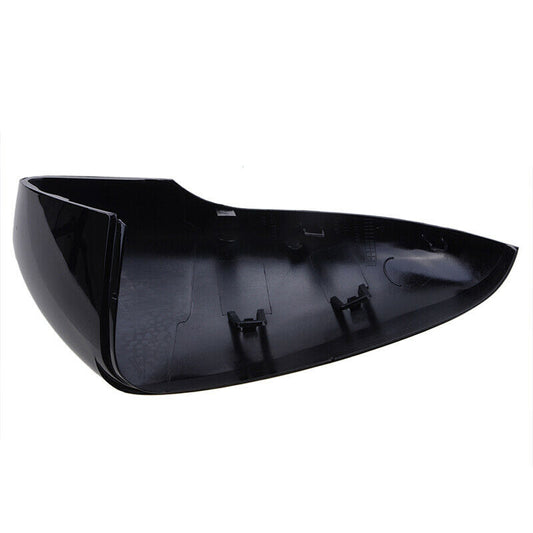 Door Wing Mirror Cover Cap Right Side Gloss Black For VW 2009-2017