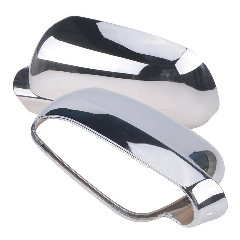 Chrome For VW Golf MK4 98-04 Door Wing Mirror Cover Casing Shell Right Left UK