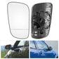 Pair White Side For VW Golf Mk4 1997-2003 HEATED Wing Door Mirror Glass