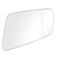 Left Passenger Side White Heated Wing Mirror Glass for MERCEDES E-Class W212 UK