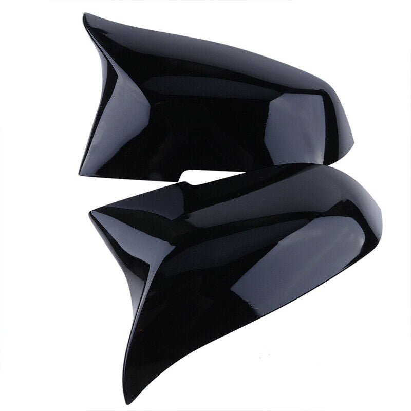 M performance Mirror Cover Cap Gloss Black For BMW F20 F22 F30 F32 F33 F36 E84