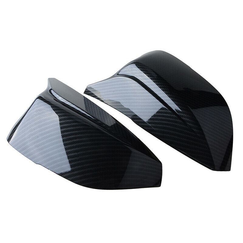 Carbon Fiber Side Mirror Cover Caps For Infiniti Q50 Q60 QX30 Q70 2014-2021