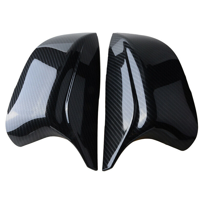 Carbon Fiber Side Mirror Cover Caps For Infiniti Q50 Q60 QX30 Q70 2014-2021