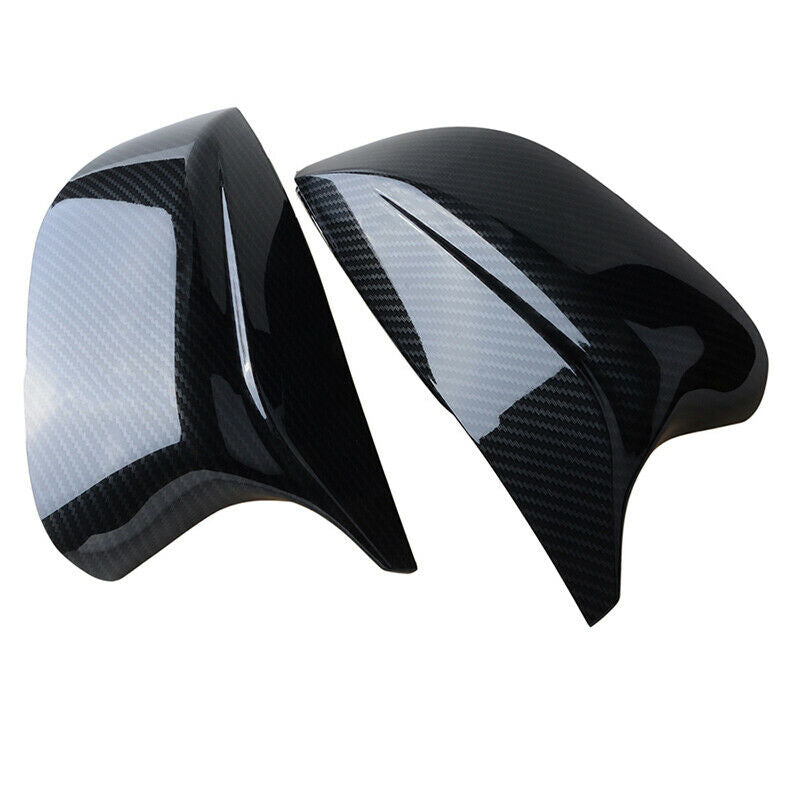 Carbon Fiber Side Mirror Cover Caps For Infiniti Q50 Q60 QX30 Q70 2014-2021