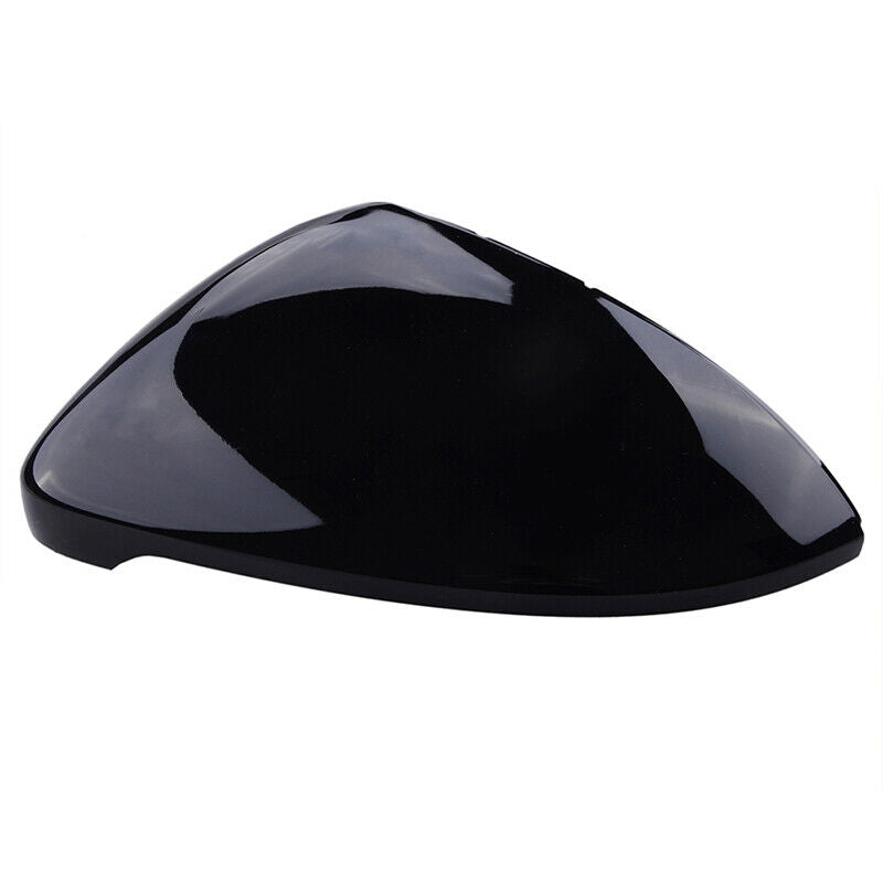 Left Side Gloss Black Wing Mirror Covers Cap Case Shell For VW GOLF MK7 GTI