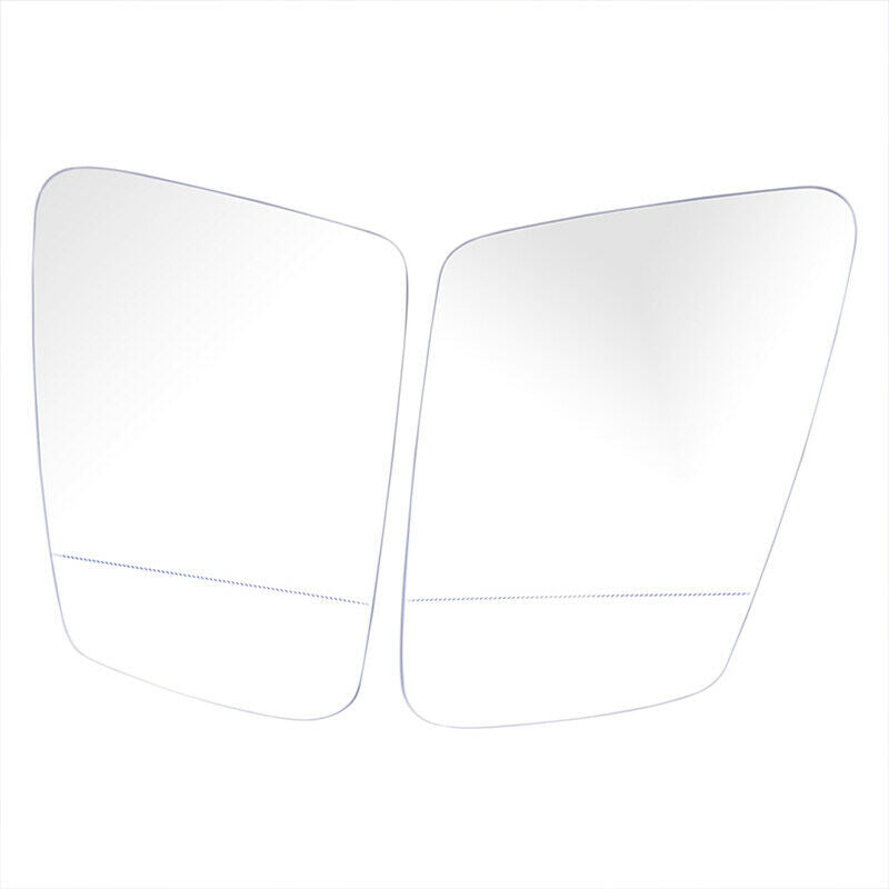 Left+Right Side White Heated Wing Mirror Glass for MERCEDES E-Class W212 UK