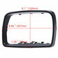 Right Driver Side Door Wing Mirror Cover Cap Frame Trim for BMW E53 X5 2000-2006