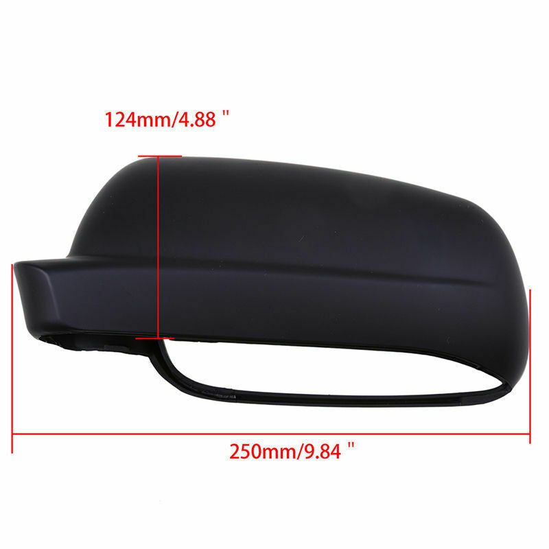 Door Wing Mirror Cover For Volkswagen VW Golf MK4 Jetta Bora Passat B5 Left