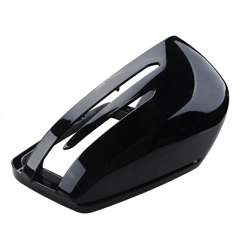 Left Black Wing Mirror Cover For Mercedes-Benz W204 X204 W212 W221 C300 C218