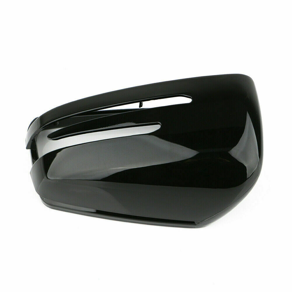 Gloss Black Wing Mirror Cover For Mercedes-Benz W204 W246 X204 W212 W221 C117 UK