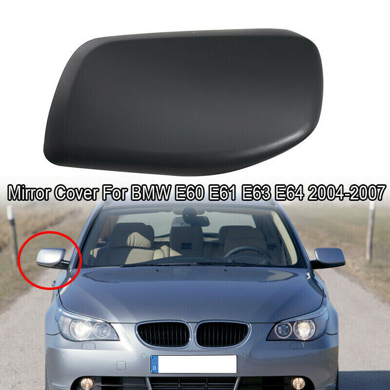 Rear View Mirror Cover Driver Side for BMW E60 E61 E63 E64 2003-2010 51167078360