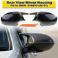 2X Carbon Fiber Rearview Wing Mirror Cover Cap For BMW E90 E91 E92 E93 LCI 05-08