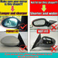 2X Carbon Fiber Rearview Wing Mirror Cover Cap For BMW E90 E91 E92 E93 LCI 05-08