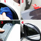 2xCar Clear Rear View Side Mirror Rain Board Eyebrow Sun Visor Guard Accessories