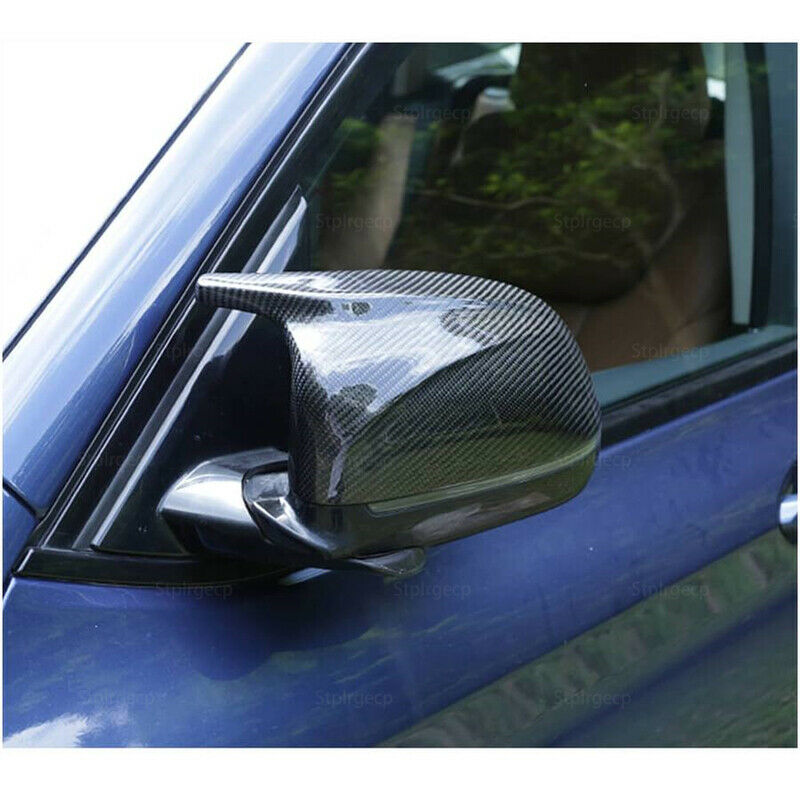 For BMW X3 X4 X5 X6 Carbon Fibre Fiber Wing Mirror Cover M Style G01 G02 G05 G06