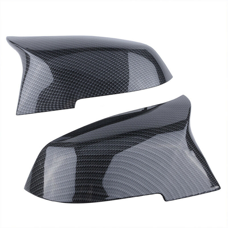 Kidney Grill+Carbon Fiber Mirror Caps Covers for BMW F30 Sedan 12-2018 320i 328i