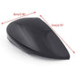 1PC Left Gloss Black Wing Mirror Cover Cap Painted For Ford Fiesta MK7 2008-2017