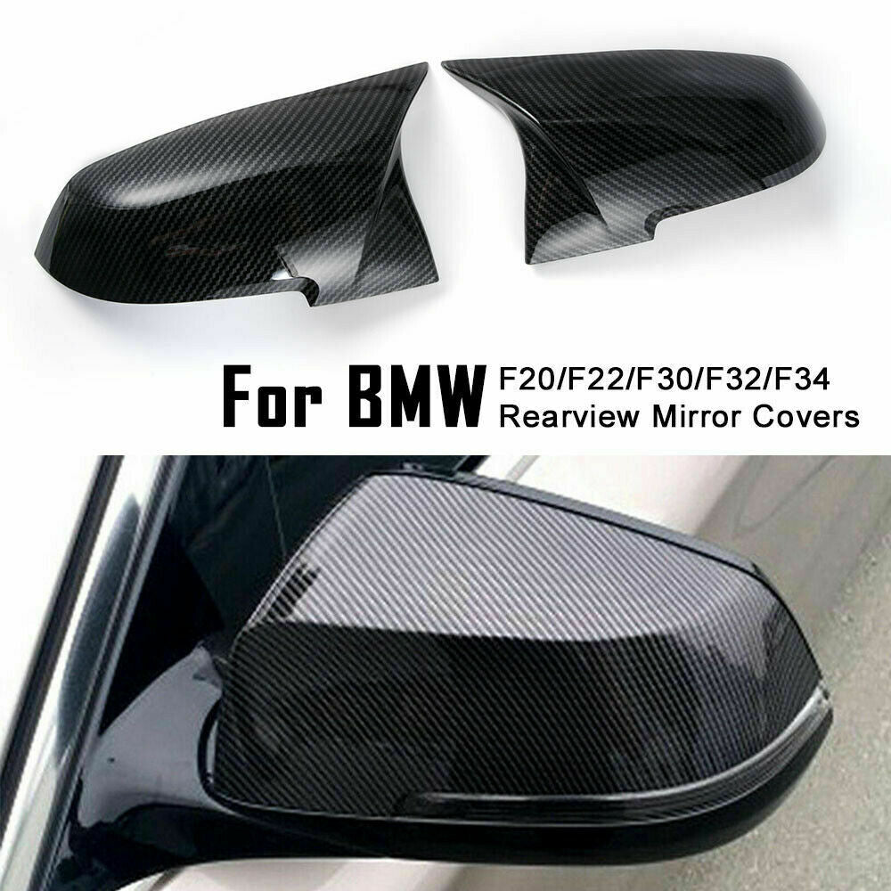 M performance Mirror Cover Cap Carbon Fiber For BMW F20 F22 F30 F32 F33 F36 E84