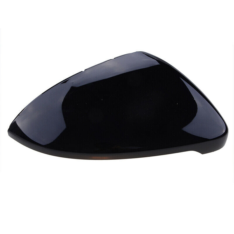 Gloss Black Wing Mirror Cover Caps Casing For VW Golf Mk7 Mk7.5 R GTI 2013-18