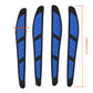 4x Universal Car Door Edge Scratch Anti-collision Protector Guard Strip Blue