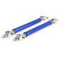 10CM Blue Adjustable Front/Rear Bumper Support Tie Rod Bar Splitter Lip Strut