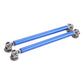 150mm Blue Adjustable Car Front Rear Bumper Lip Splitter Strut Rod Support Bars