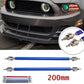 20CM Car Adjustable Front Rear Bumper Splitter Strut Lip Tie Rod Support Bar UK