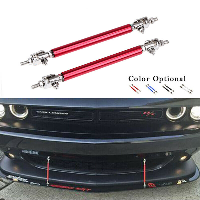 2.9inch Adjustable Car Front Rear Bumper Lip Splitter Rod Bar Support Universal