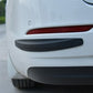 NEW 2PCS Car Carbon Fiber Anti-rub Strip Bumper Body Corner Protector Guard UK