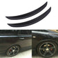 Car Wheel Eyebrow Arch Trim Lips Fender Flares Protector Carbon Fiber Look 25CM