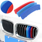 Front Grille Grill Cover Clip Stripe 11 Bars For 2013-2017 BMW 3 Series F30 F31