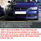 FOR BMW 3-SERIES E90 E91 05-08 PRE-LCI GLOSSY BLACK BUMPER KIDNEY GRILL GRILLES