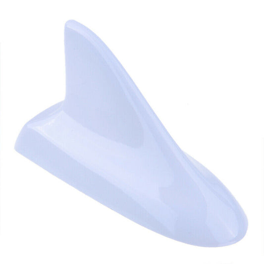 White Roof Shark Fin Aerial Dummy Antenna Decoration Tape For Toyota Camry