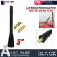 3" CAR BEE-STING STUBBY SHORT BLACK AERIAL ARIEL ARIAL MAST ANTENNA UK